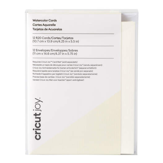 Cricut Joy&trade; Watercolor Cards &ndash; R20 (12 ct)